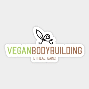 VEGAN BODYBUILDING Sticker